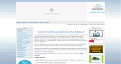 Desktop Screenshot of gops-starebabice.waw.pl